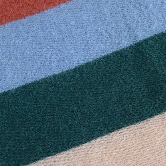 Part Two  35% Wool 33% Mohair Knit Grey, Red, Blue, Crewneck Sweater M - Picture 13 of 13